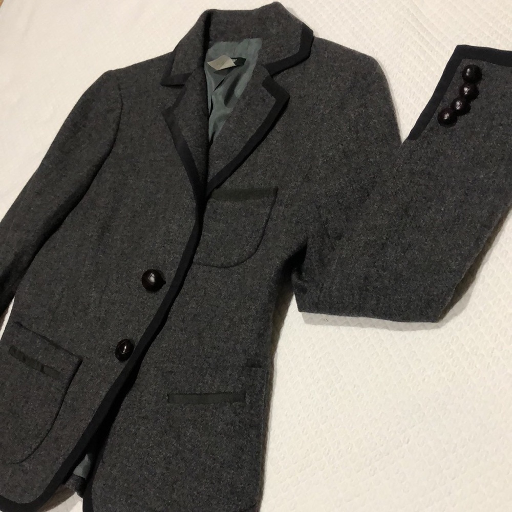 J Crew Grey Wool Jacket - Picture 3 of 5